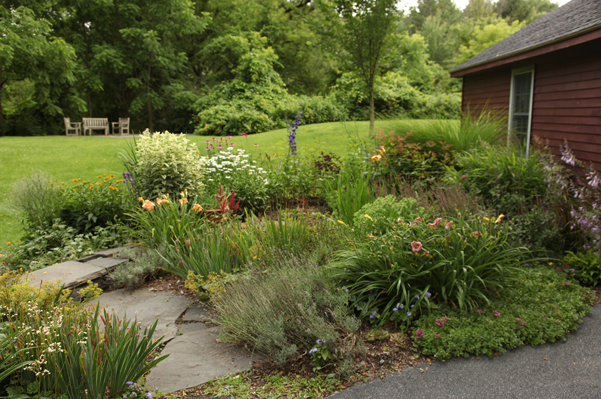 The setting that surrounds The Red Cottage